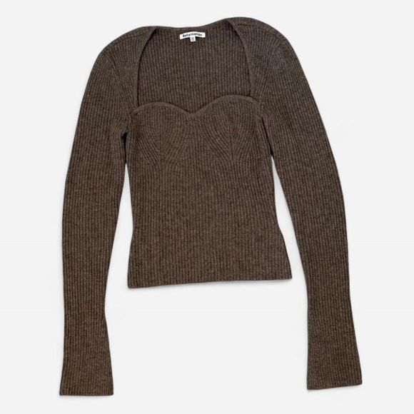 Reformation Glenna Recycled Cashmere Sweater - Size XS - Picture 3 of 7